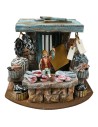 Tienda del pescadero 20x14x15cm para belén Mondo Presepi