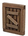 Wooden window with openable sash cm 4.5x0.8x5.7 h for