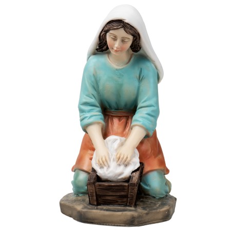 Lavandera en resina serie 15 cm para belén Mondo Presepi