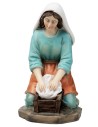 Lavandera en resina serie 15 cm para belén Mondo Presepi