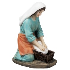 Lavandera en resina serie 15 cm para belén Mondo Presepi 2