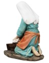 Washerwoman in resin 15 cm series for Mondo Presepi nativity scene