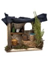 Bottega di mercato con brocche e recipienti cm 13,5x7x13 h