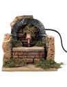 Fountain with arch and cork wall with working pump cm