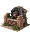 Fountain with arch and cork wall with working pump cm