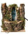 Resin waterfall with side bark complete with pump
