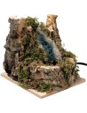 Resin waterfall with side bark complete with pump