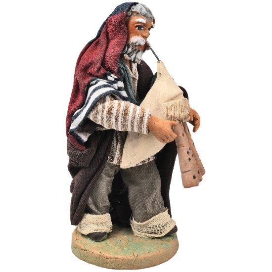 Zampognaro cm 9 - 44958 per presepe Mondo Presepi