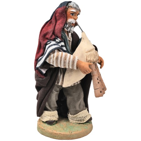 Bagpiper 9 cm - 44958 for nativity scene Mondo Presepi
