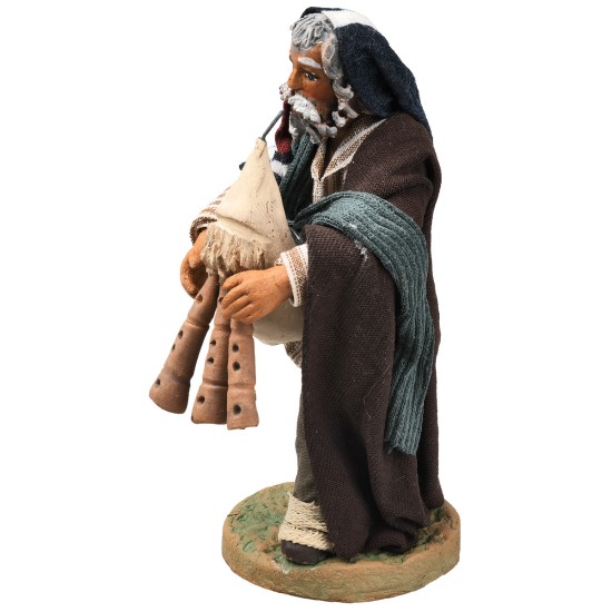 Bagpiper 9 cm - 44958 for nativity scene Mondo Presepi