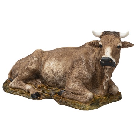 Resin ox by Landi Moranduzzo for 15 cm nativity scene statues
