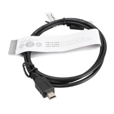 Cable USB 2.0 a macho - mini macho a 5 pines 1.0 m negro para