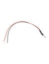 Led 5 mm Naranja intermitente 12 Voltios