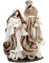 Natività blocco 30 cm in juta