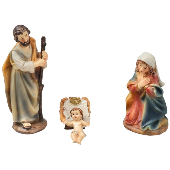 copia de Conjunto Natividad 3 piezas 10 cm Euromarchi para belén Mundo