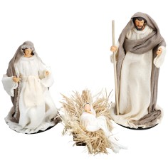 copy of Natività blocco 30 cm in juta per presepe Mondo Presepi