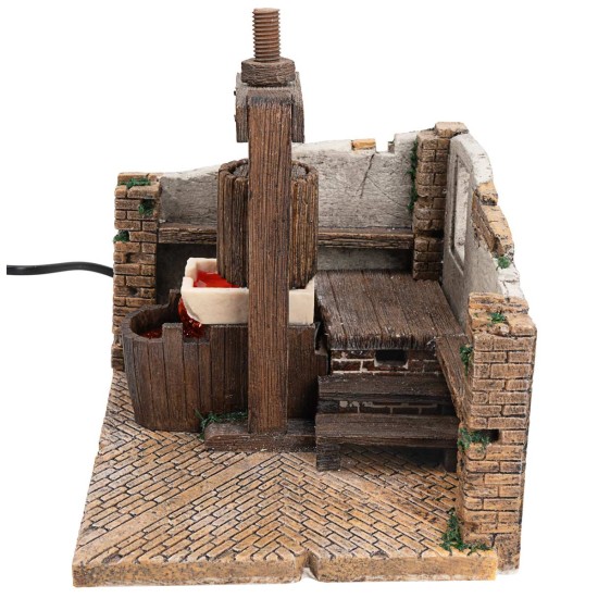 Cellar nativity press working with pump - Articles