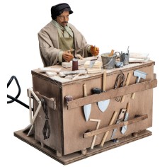 Falegname serie 30 cm in movimento per presepe Mondo Presepi 2
