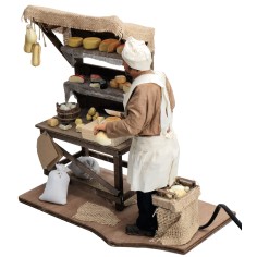 Cheese seller series 30 cm moving for nativity scene 2