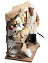Cheese seller series 30 cm moving for nativity scene