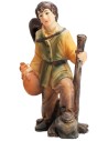 Wanderer with resin stick 8 cm for nativity scene Mondo Presepi