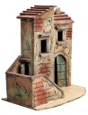 Casa napolitana con escalera lateral y arco de entrada cm