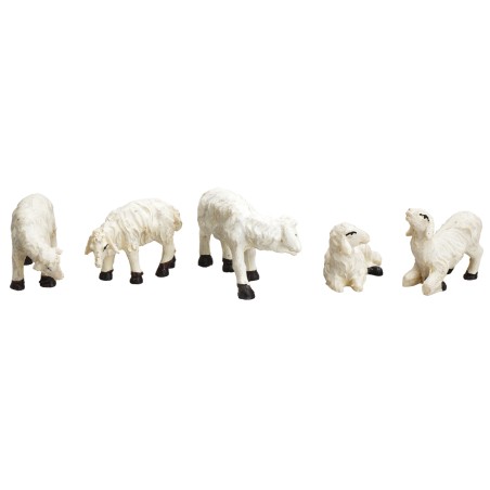 copy of Set of 6 resin sheep for nativity scene series 14-15 cm for