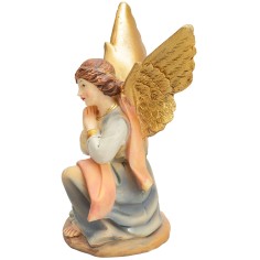 Kneeling angel 10 cm series for nativity scene Mondo Presepi 2