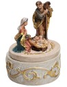 Cofanetto Natività in resina 4 cm