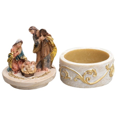Cofanetto Natività in resina 4 cm per presepe Mondo Presepi