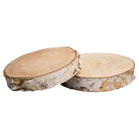 copia de Conjunto de ocho bases de madera Ø 7,3 cm para belén Mundo