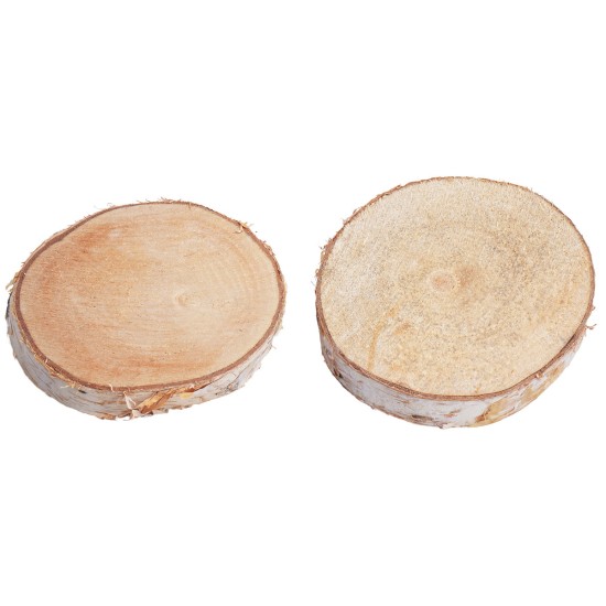 copia de Conjunto de ocho bases de madera Ø 7,3 cm para belén Mundo