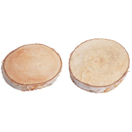 copy of Set otto basi in legno Ø 7,3 cm per presepe Mondo