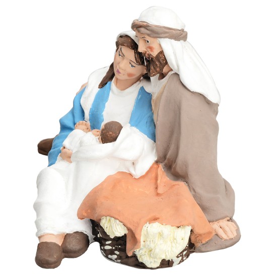 copy of Natività blocco con capanna in resina cm 9x4x13,5 h per