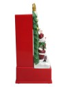 Starry sky scenario Santa Claus battery-operated cm 16x11x22 h