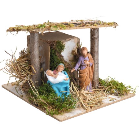 Nativity series 10 cm moving nativity scene for Mondo nativity scene
