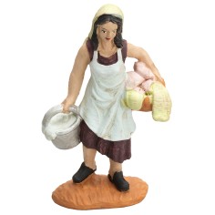 copia de Mujer árabe con ánfora 9 cm Oliver para belén Mondo