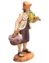 Shepherd with a basket of grapes 9 cm Oliver