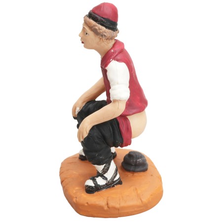 Man relieving himself series 9 cm Oliver for Mondo nativity scene