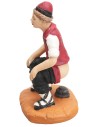 Uomo che fa i bisogni serie 9 cm Oliver per presepe Mondo