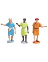 Conjunto de tres figuritas serie 8 cm Oliver