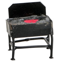 Deluxe Forge-Brazier 3.5 cm h for nativity scene Mondo Presepi