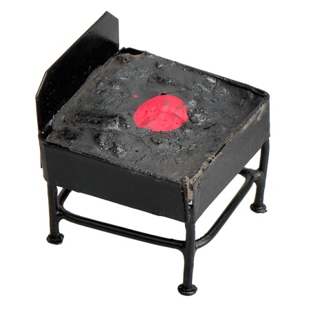 Deluxe Forge-Brazier 3.5 cm h for nativity scene Mondo Presepi