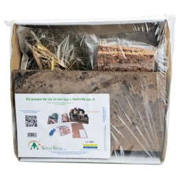 DIY nativity scene kit complete with Nativity and lights cm 33x18x25 h
