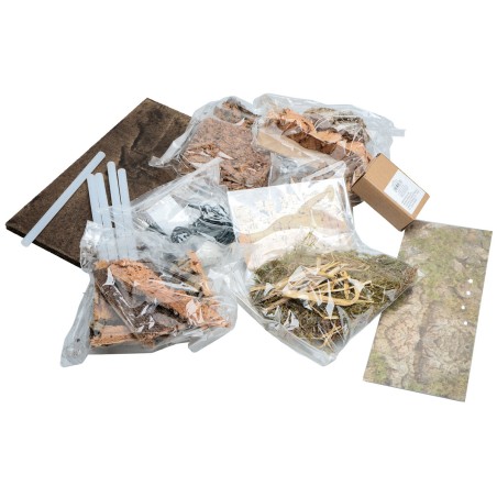 DIY nativity scene kit complete with Nativity and lights for nativity scene