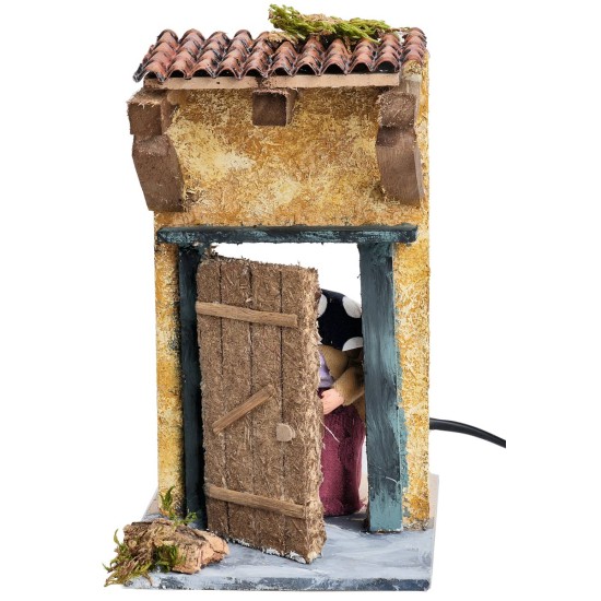 10 cm moving figure for nativity scene Mondo Presepi