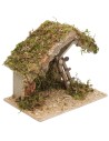 Cabaña con escalera para Natividad cm 23,5x15x19,5 h