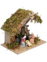 Choza con Natividad 8 cm Landi cm 23,5x15x19,5 h