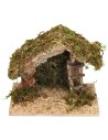Choza con Natividad 8 cm Landi cm 23,5x15x19,5 h