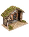 Hut with plaster wall cm 31x17x23 h